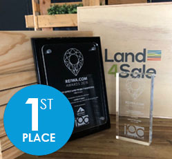 Perth's Top Land Agency for 2018!